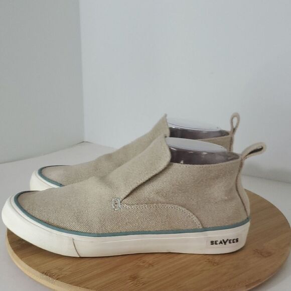 Seavees Women's Huntington Middie Jungmaven Tan Hemp Canvas Slip-On Shoes Size 9 - Picture 7 of 14